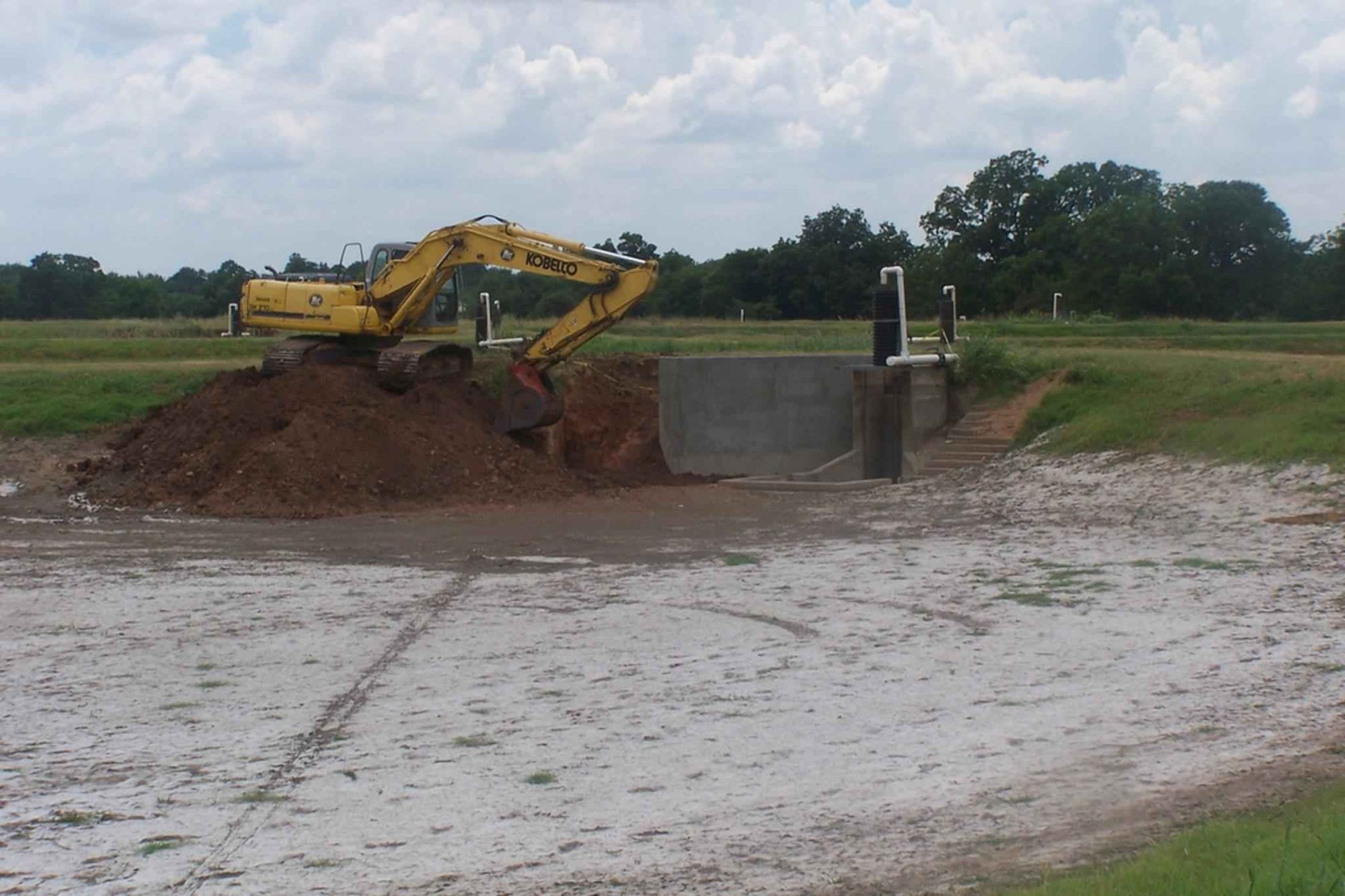 Excavator Earth Digging